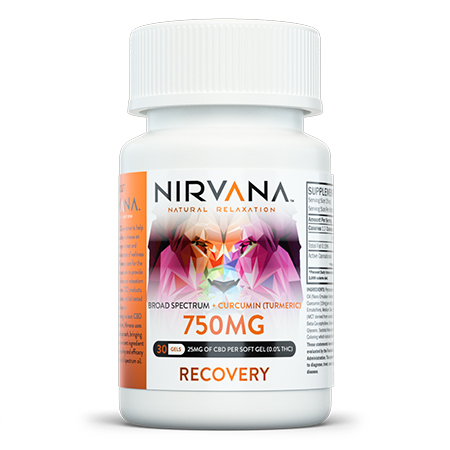 Product Image of Nirvana CBD Softgel Capsukes