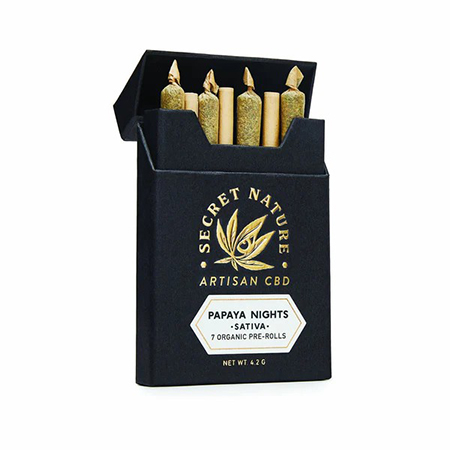 Secret Nature CBD Pre-rolls Product Image